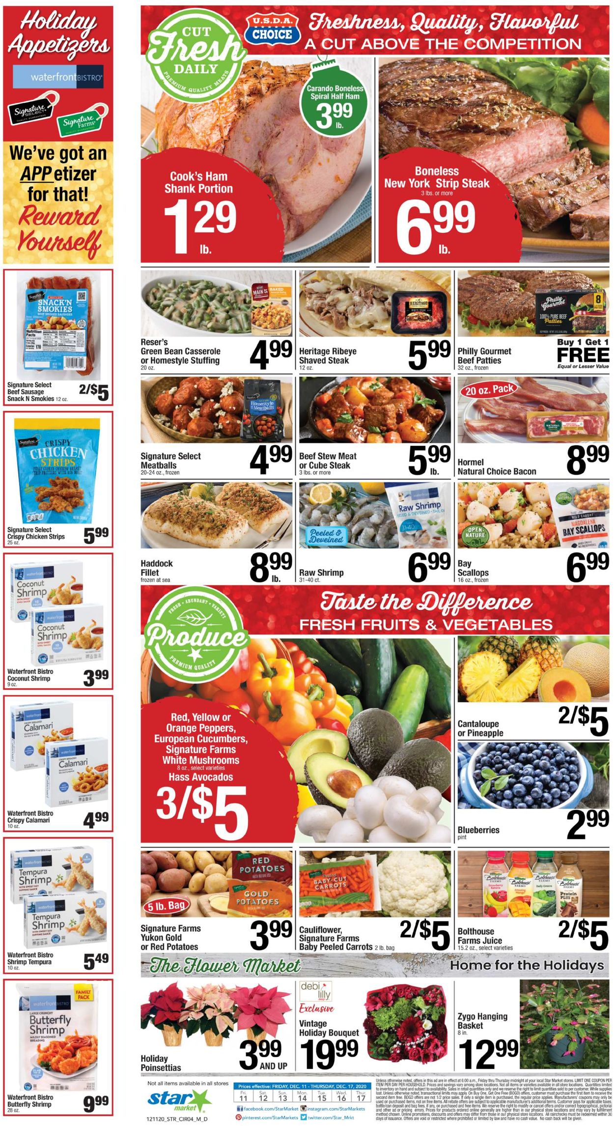 Star Market Ad from 12/11/2020