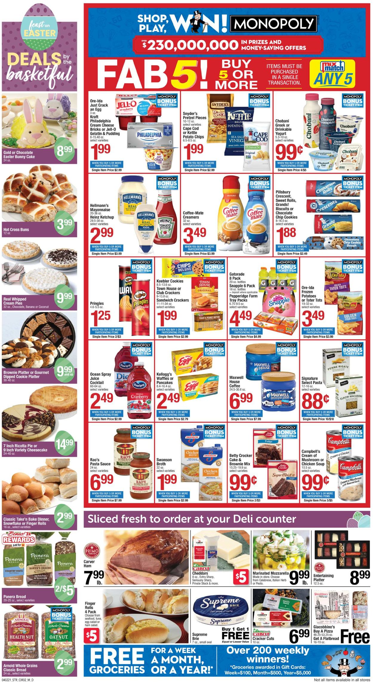 Star Market Ad from 04/02/2021