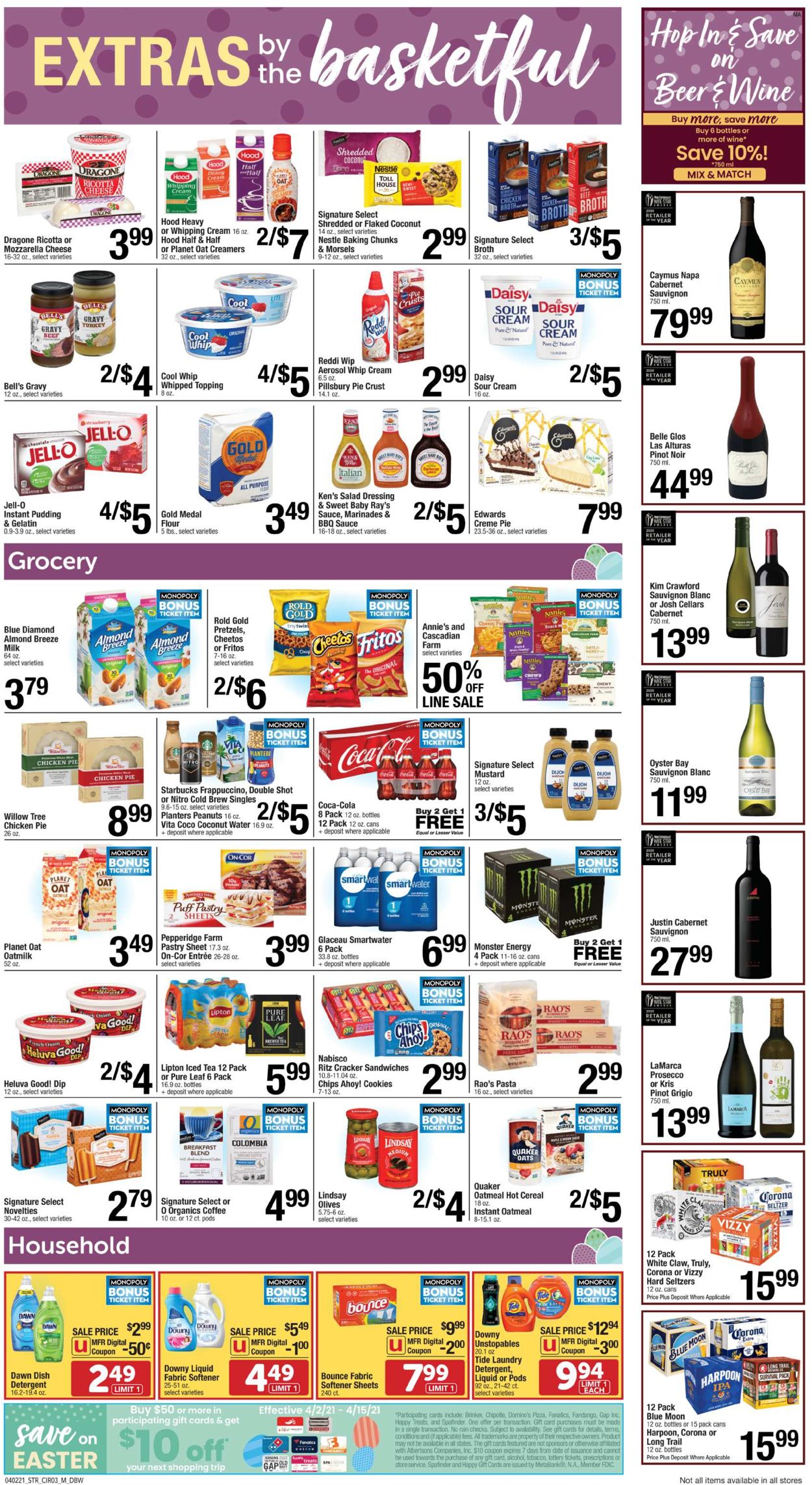 Star Market Ad from 04/02/2021