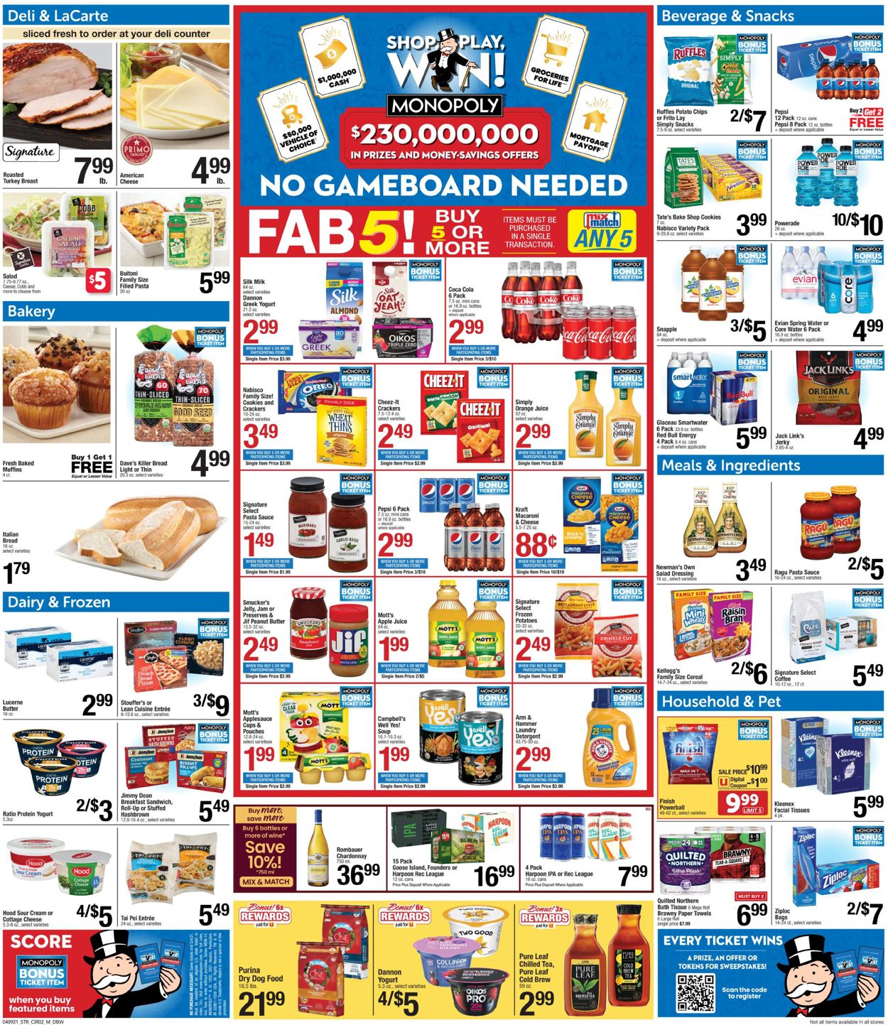 Star Market Ad from 04/09/2021