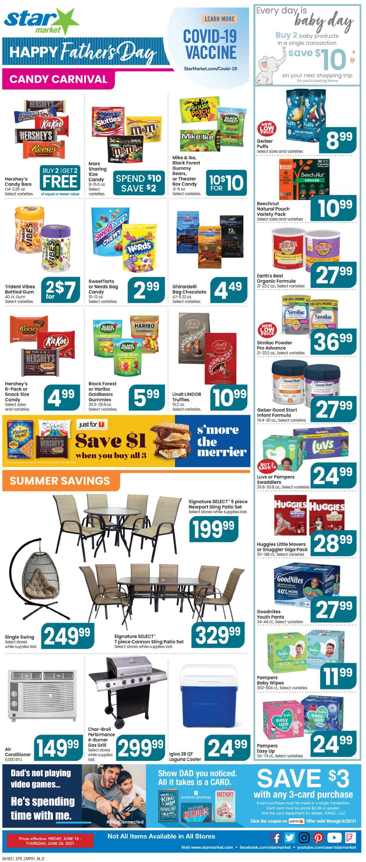 Star Market Ad from 06/18/2021