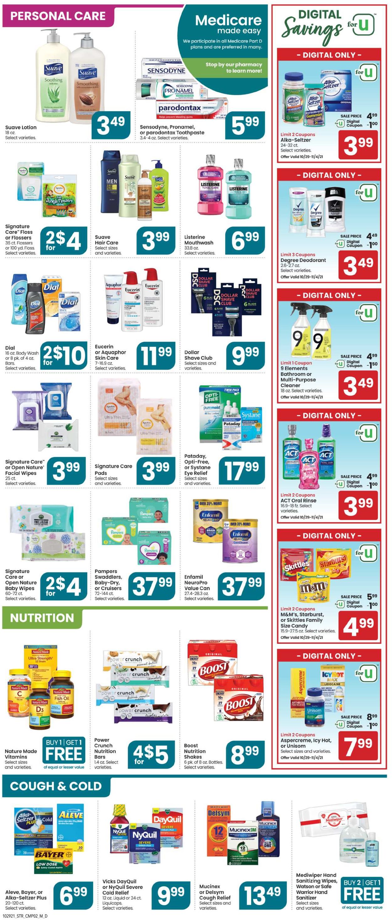 Star Market Ad from 10/29/2021
