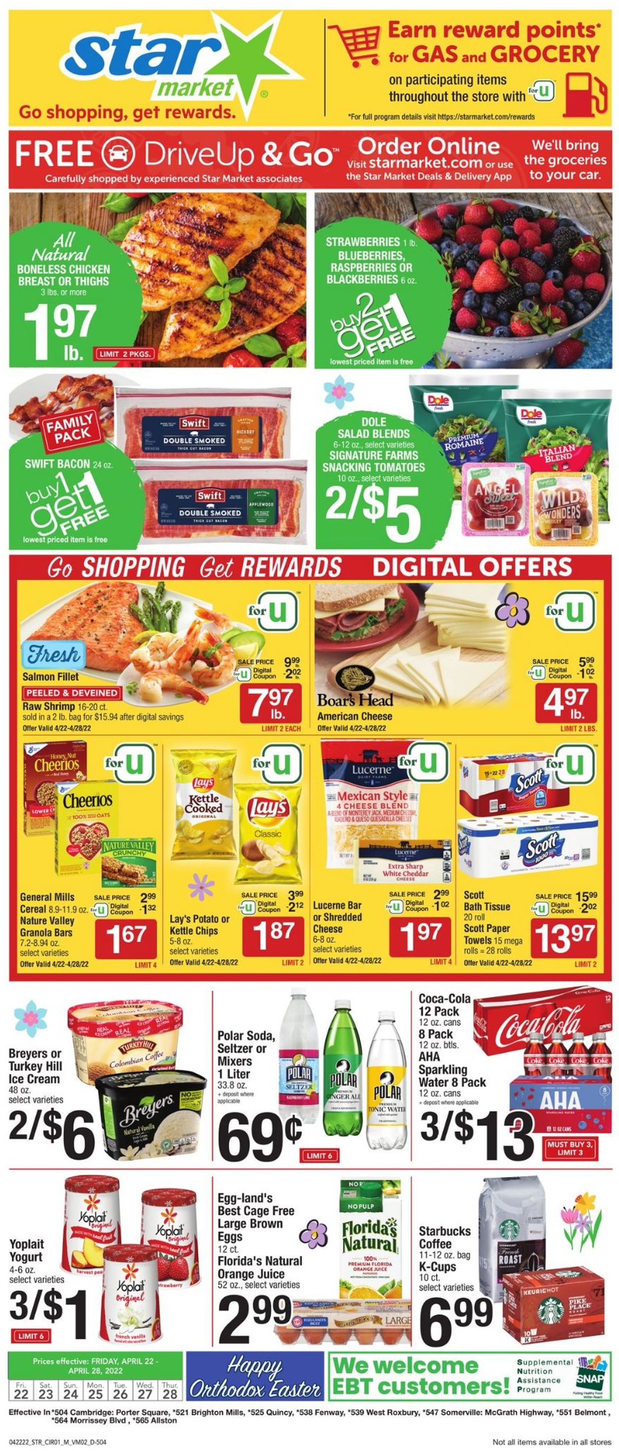Star Market Ad from 04/22/2022