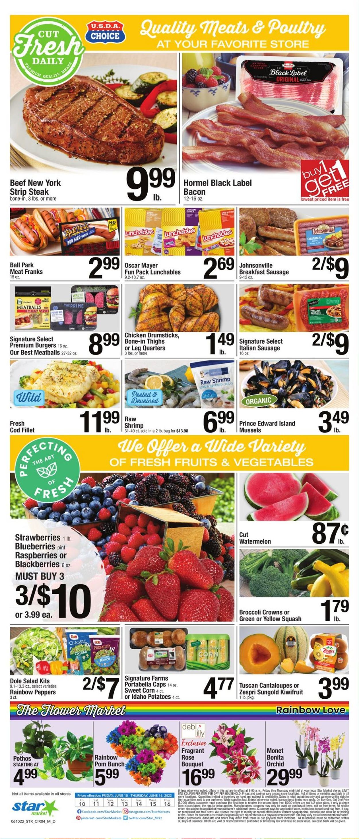 Star Market Ad from 06/10/2022