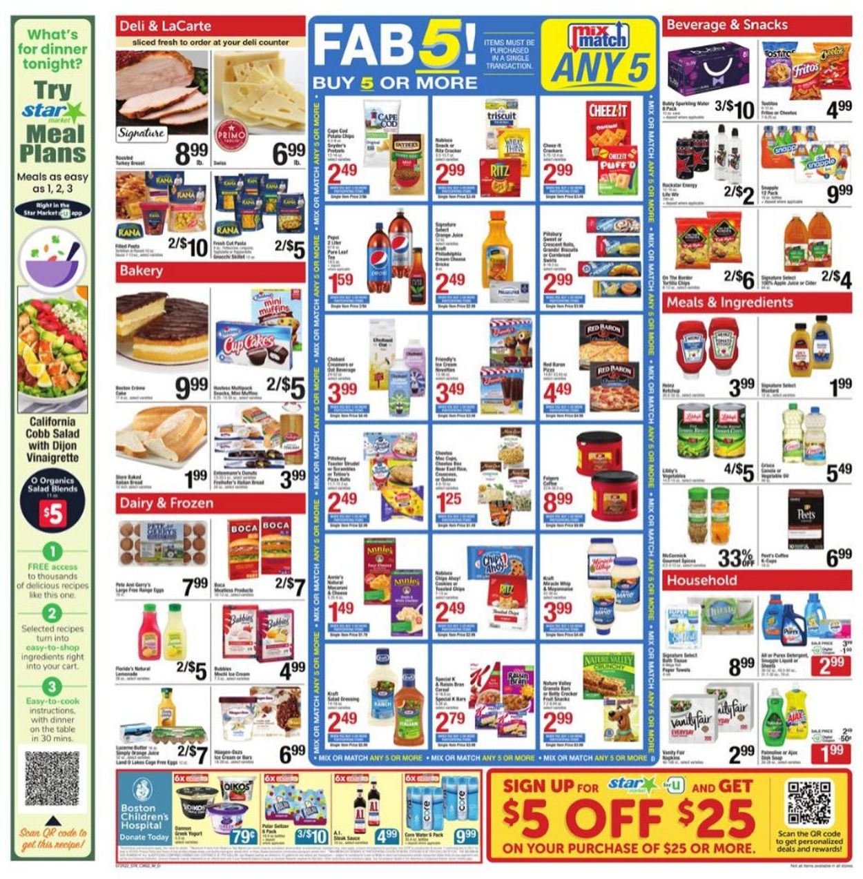 Star Market Ad from 07/29/2022