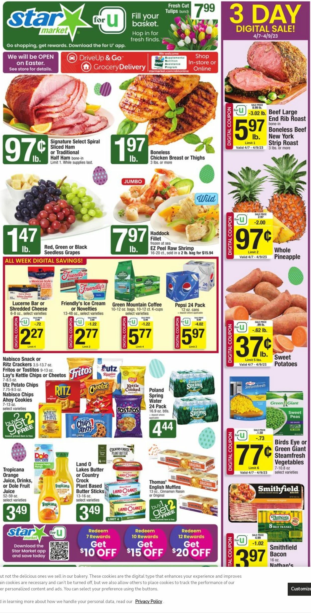 Star Market Ad from 04/07/2023