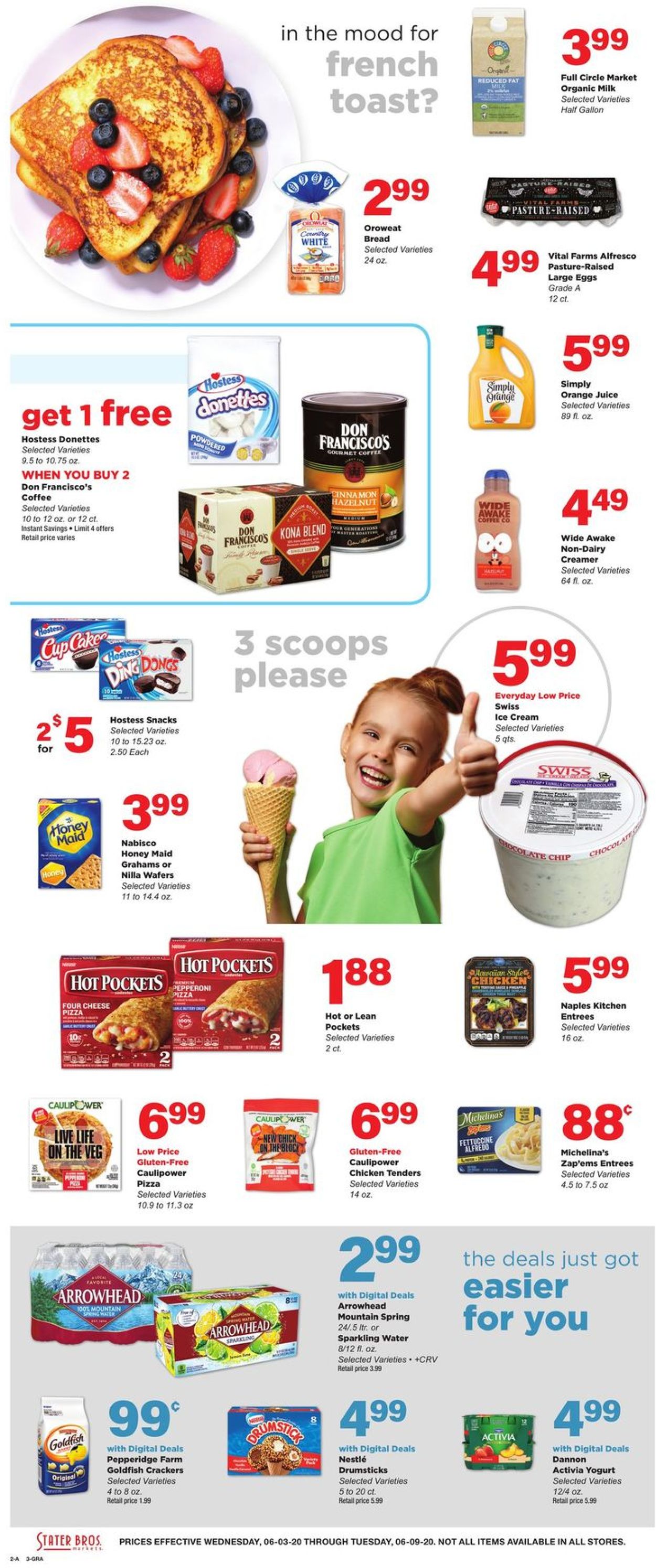 Stater Bros. Ad from 06/03/2020