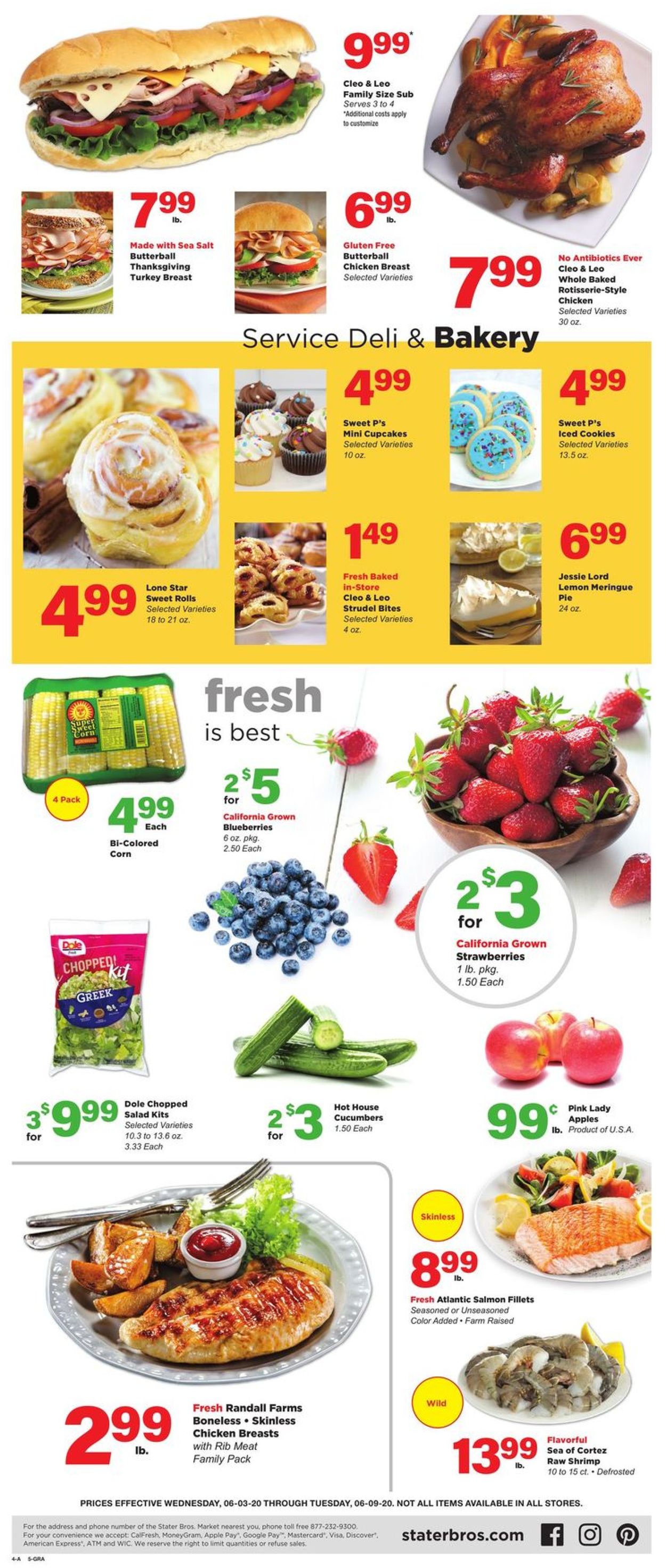 Stater Bros. Ad from 06/03/2020