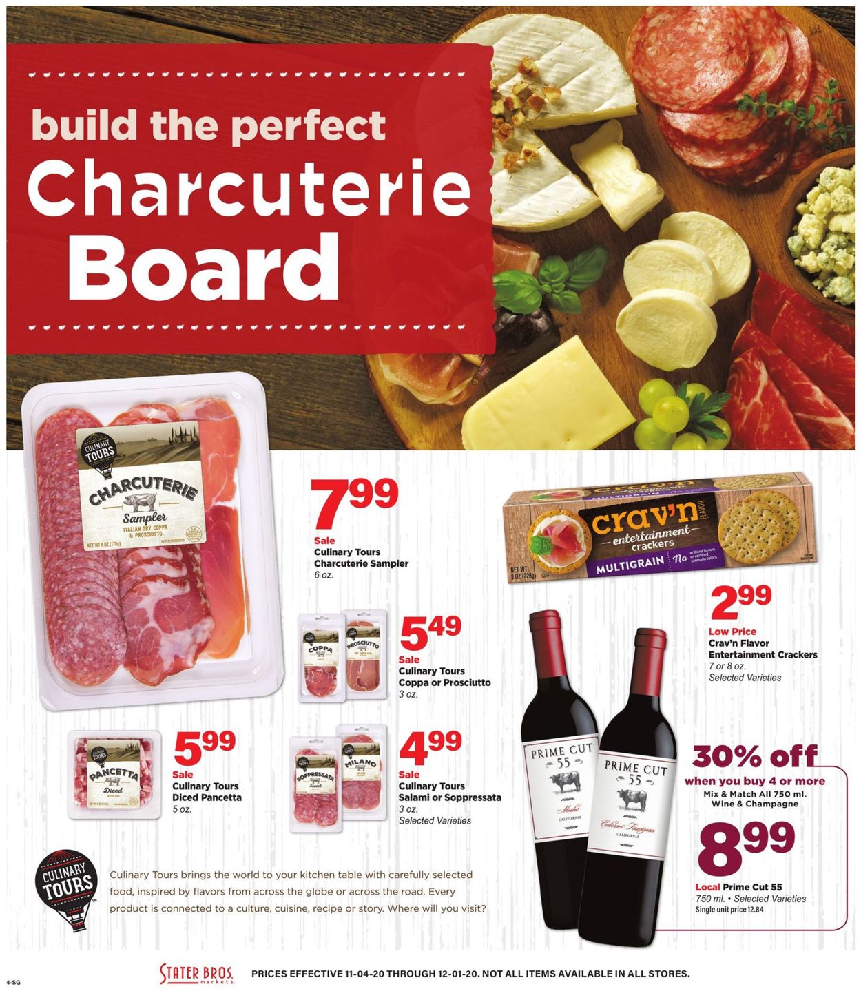 Stater Bros. Ad from 11/04/2020