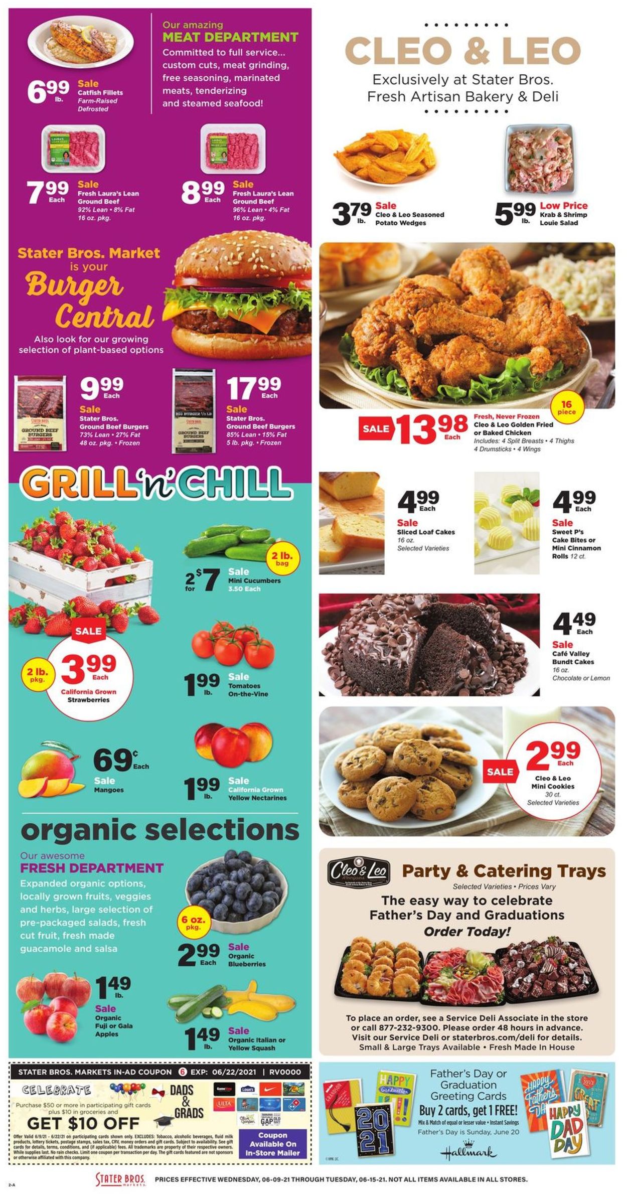 Stater Bros. Ad from 06/09/2021
