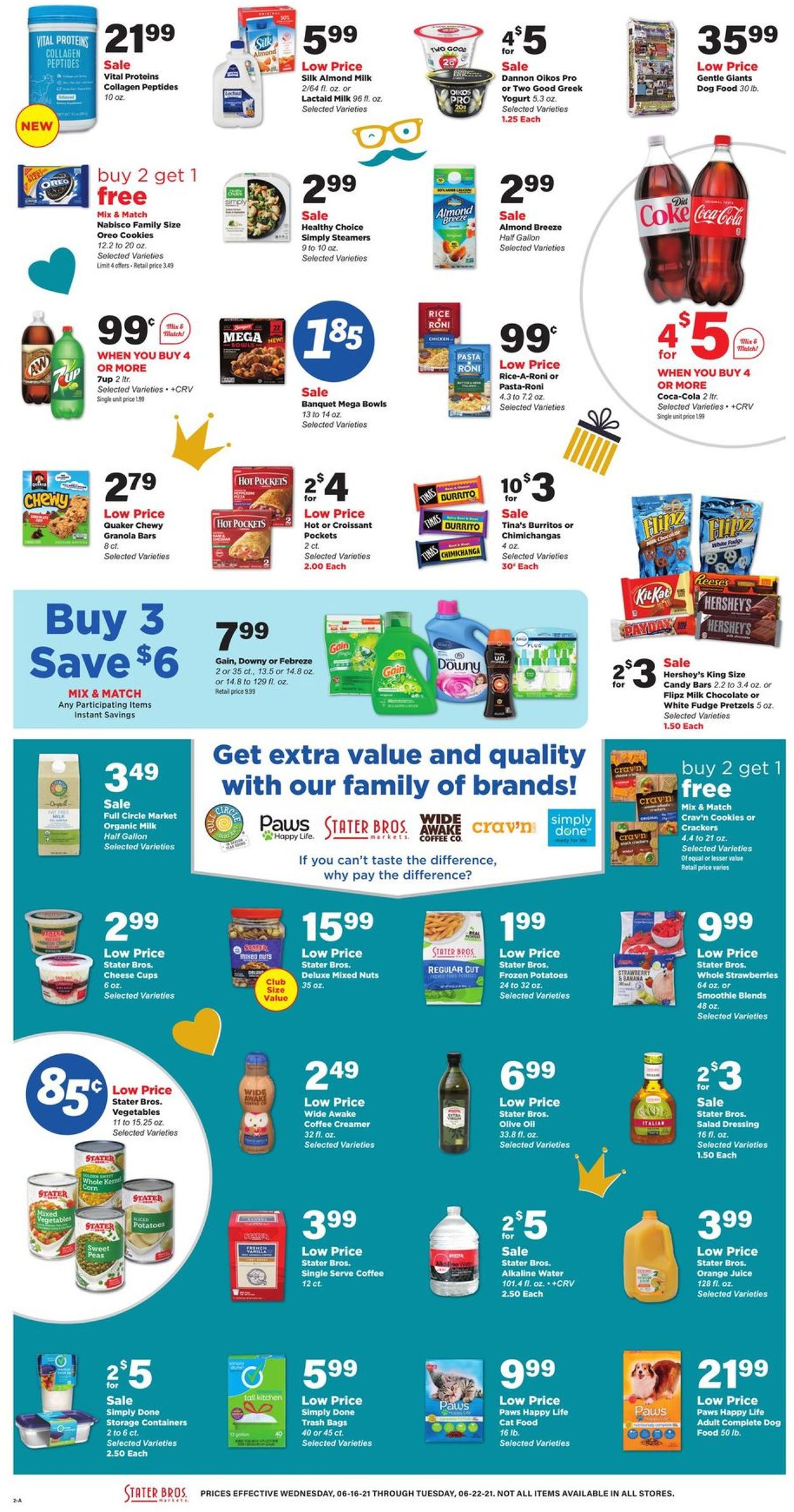 Stater Bros. Ad from 06/16/2021