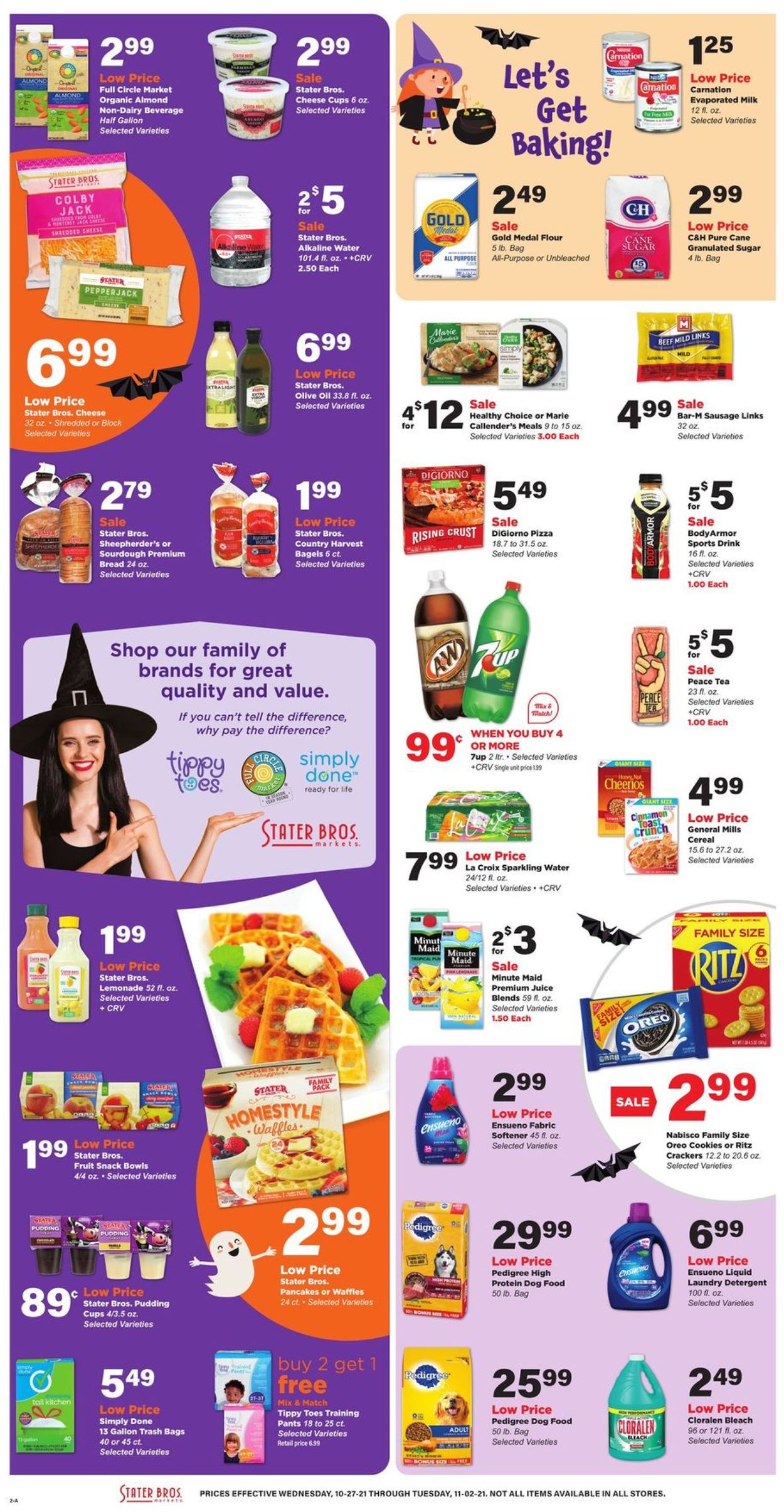 Stater Bros. Ad from 10/27/2021