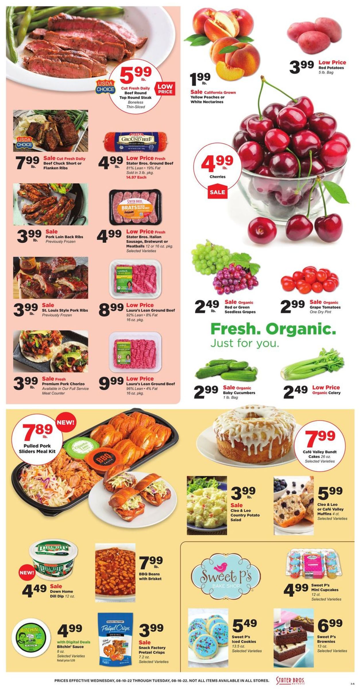 Stater Bros. Ad from 08/10/2022