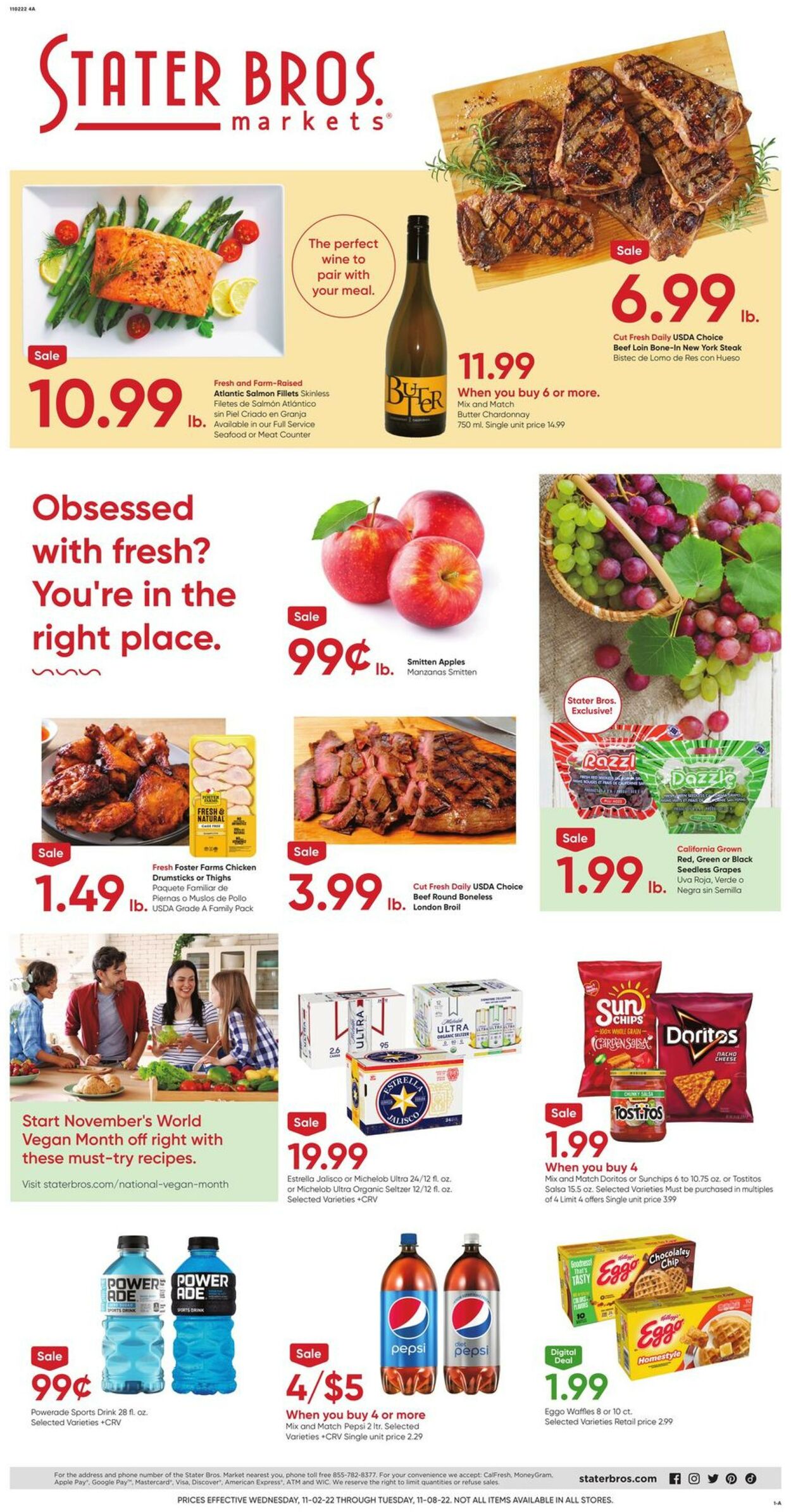 Stater Bros. Ad from 11/02/2022