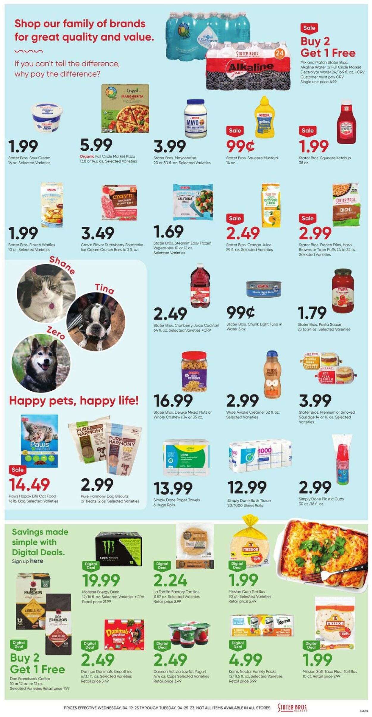 Stater Bros. Ad from 04/19/2023