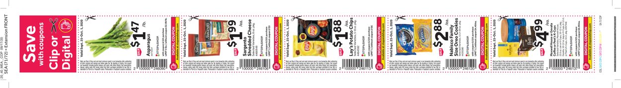 Stop and Shop Ad from 09/25/2020