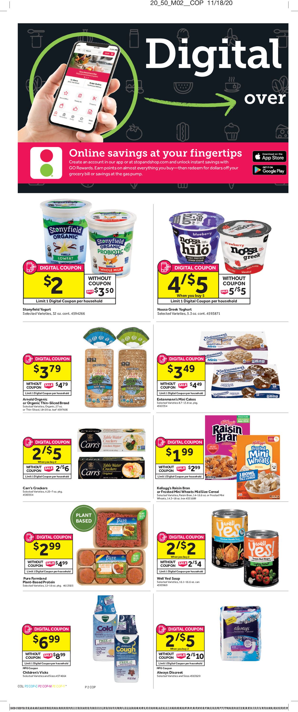 Stop and Shop Ad from 12/04/2020