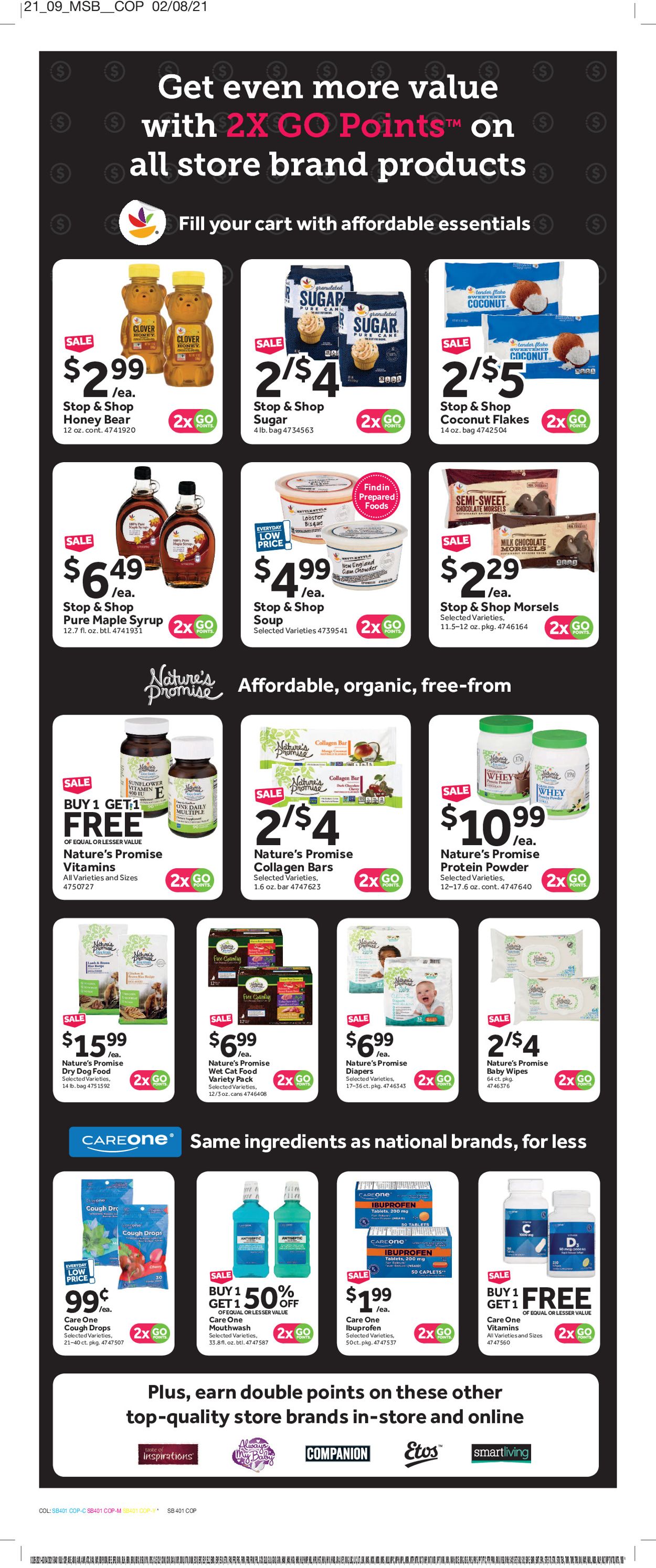 Stop and Shop Ad from 02/26/2021