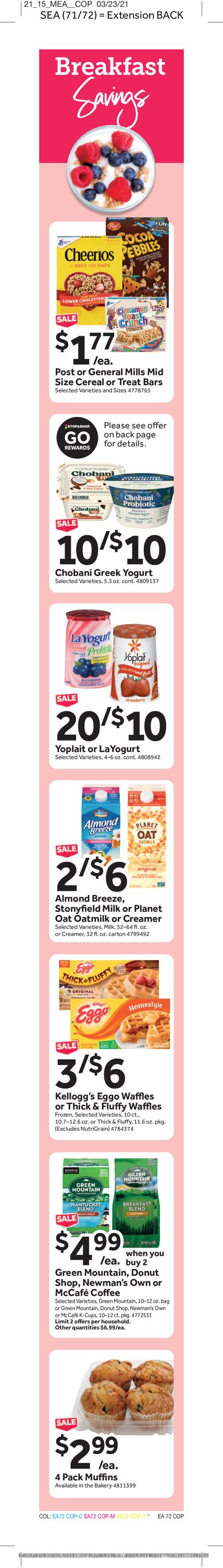 Stop and Shop Ad from 04/09/2021