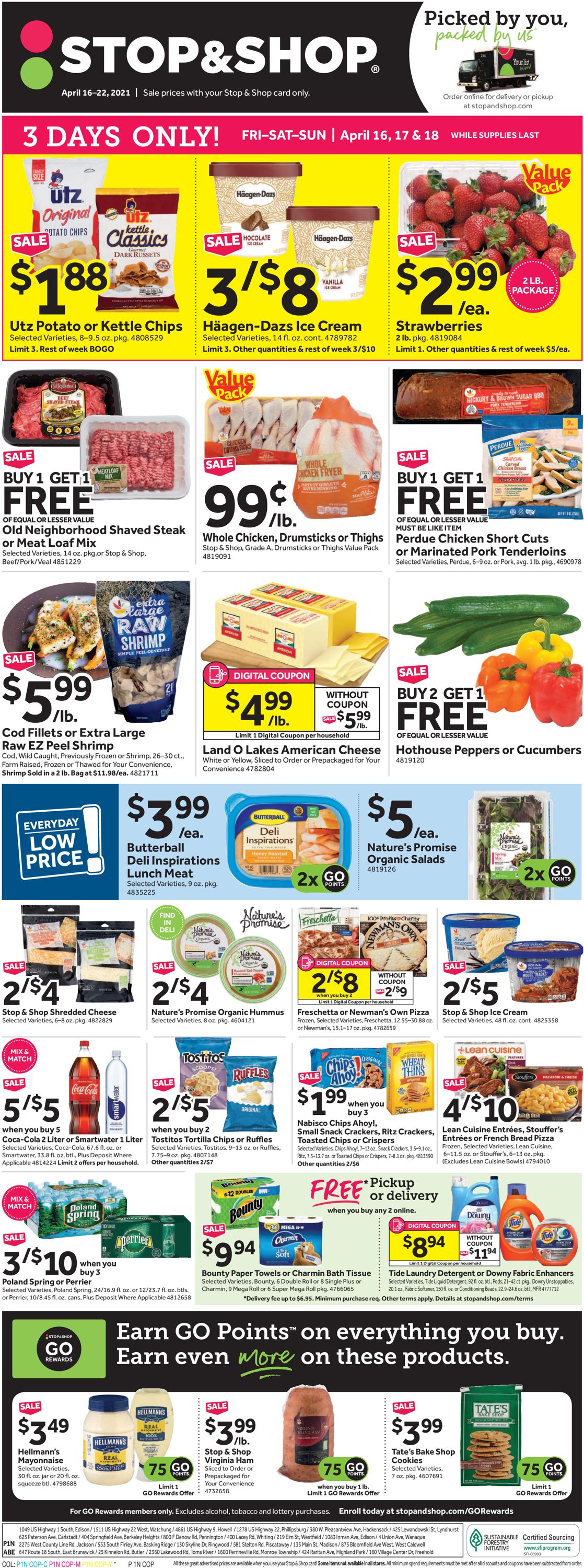 Stop and Shop Ad from 04/16/2021