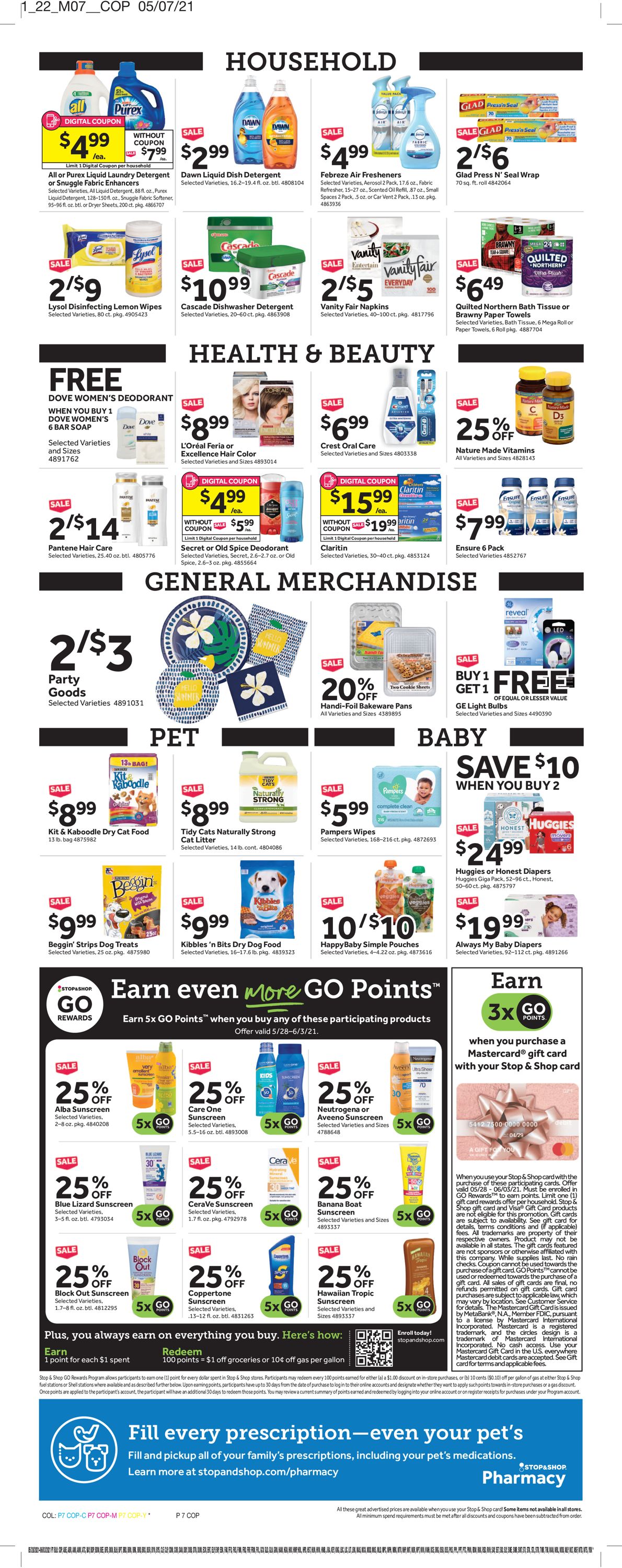 Stop and Shop Ad from 05/28/2021