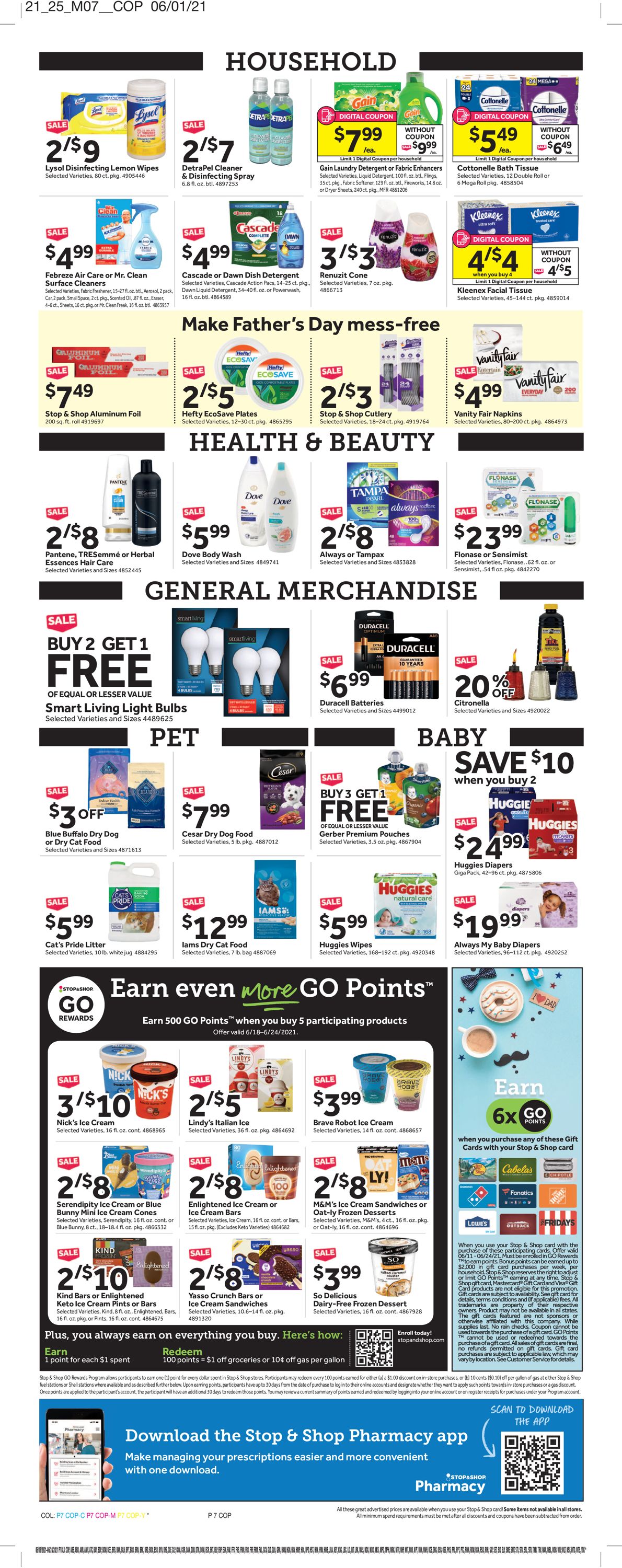 Stop and Shop Ad from 06/18/2021