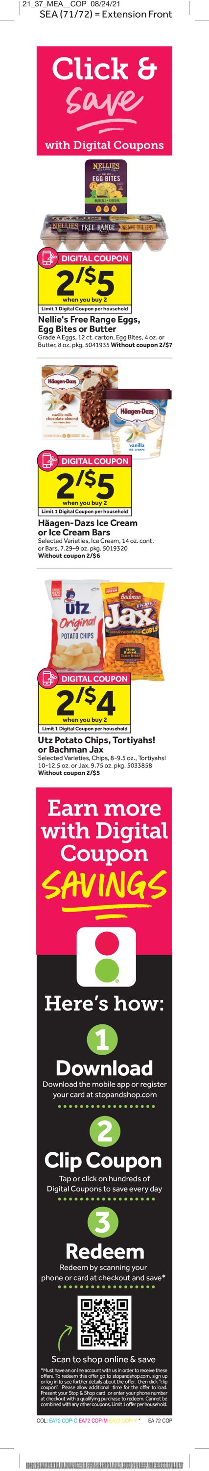 Stop and Shop Ad from 09/10/2021