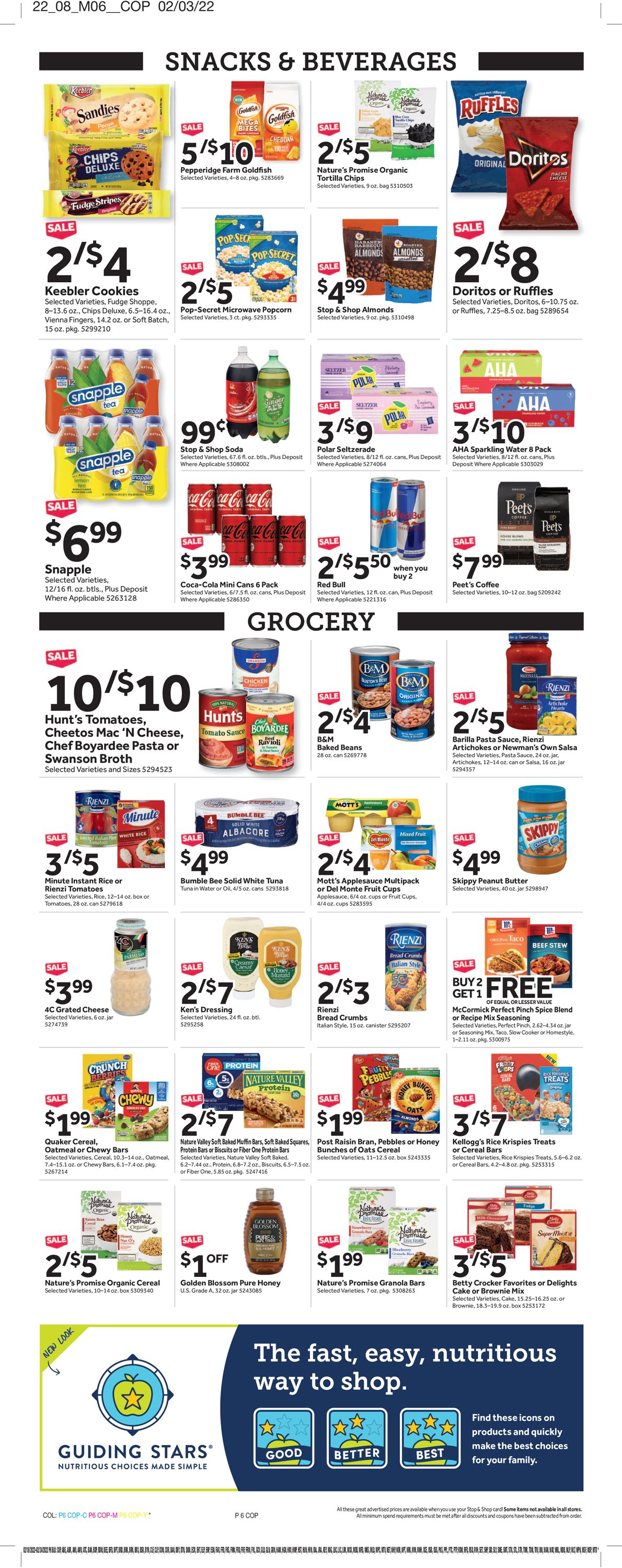 Stop and Shop Ad from 02/18/2022