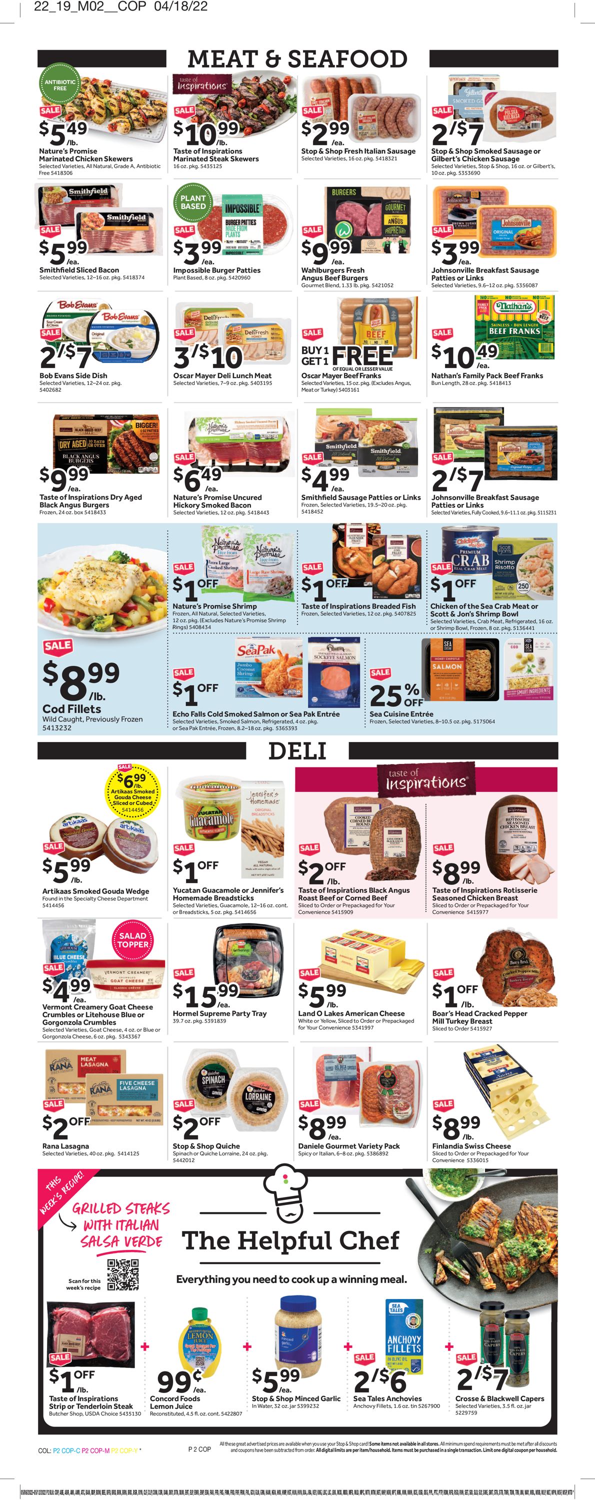 Stop and Shop Ad from 05/06/2022