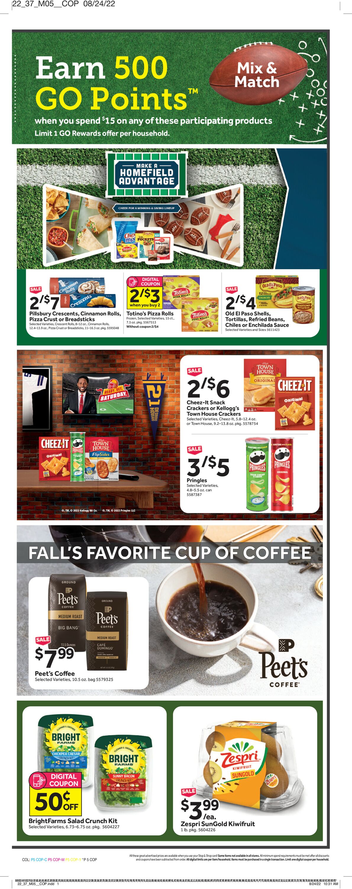 Stop and Shop Ad from 09/09/2022