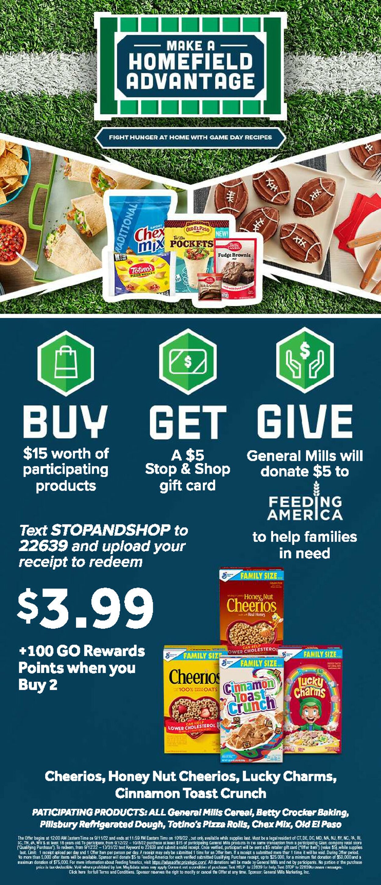 Stop and Shop Ad from 09/23/2022