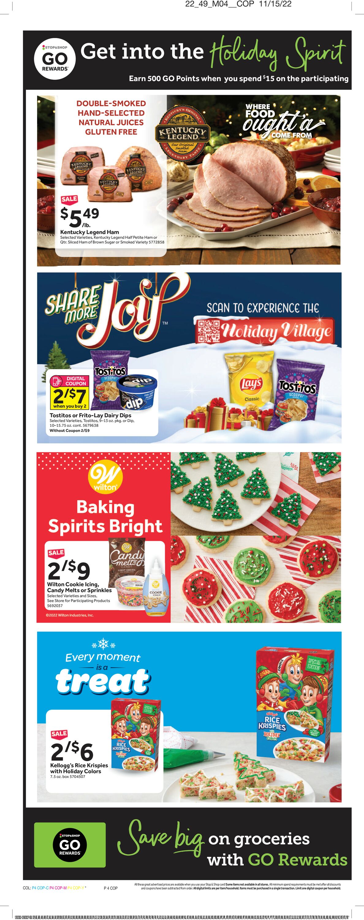 Stop and Shop Ad from 12/02/2022