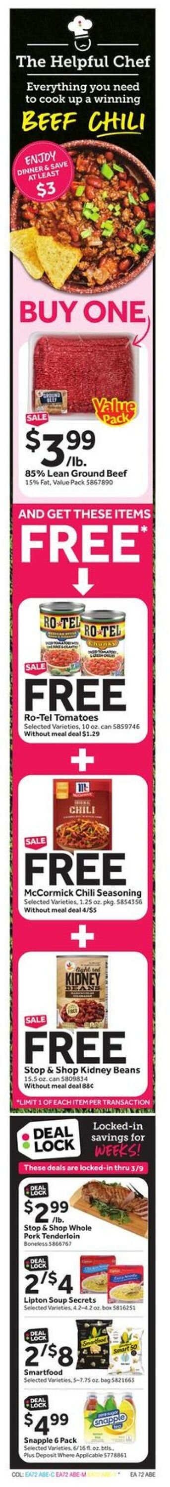 Stop and Shop Ad from 02/10/2023