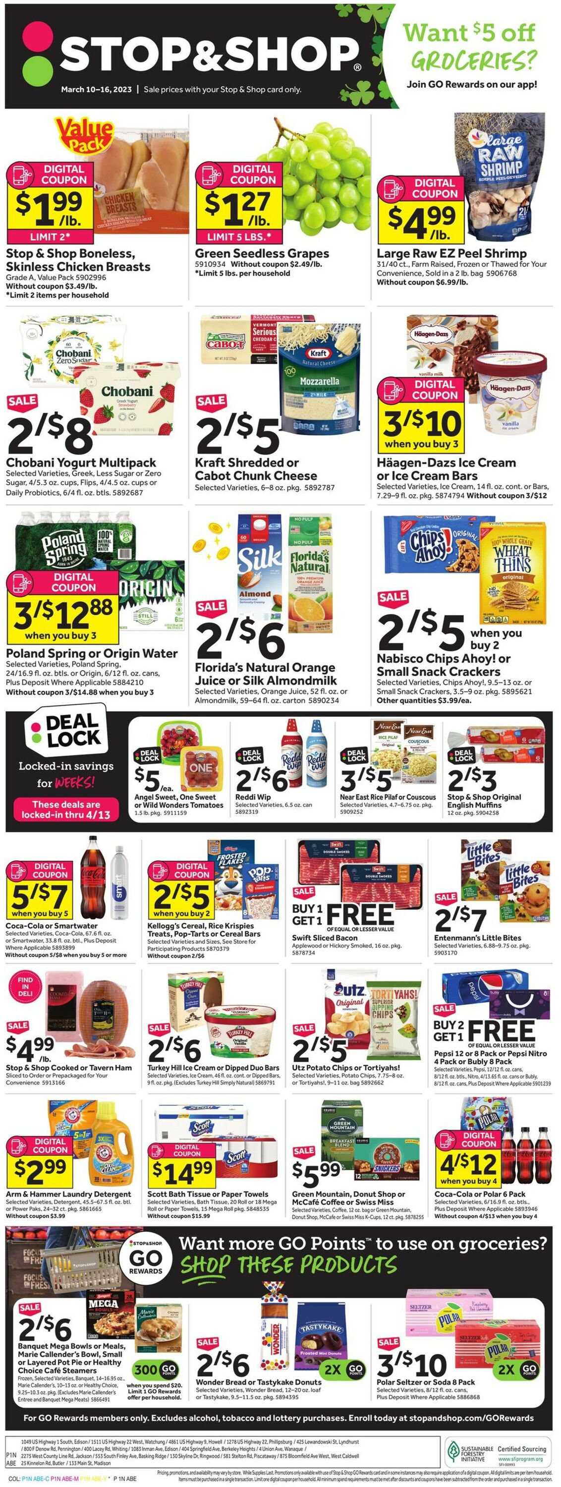 Stop and Shop Ad from 03/10/2023