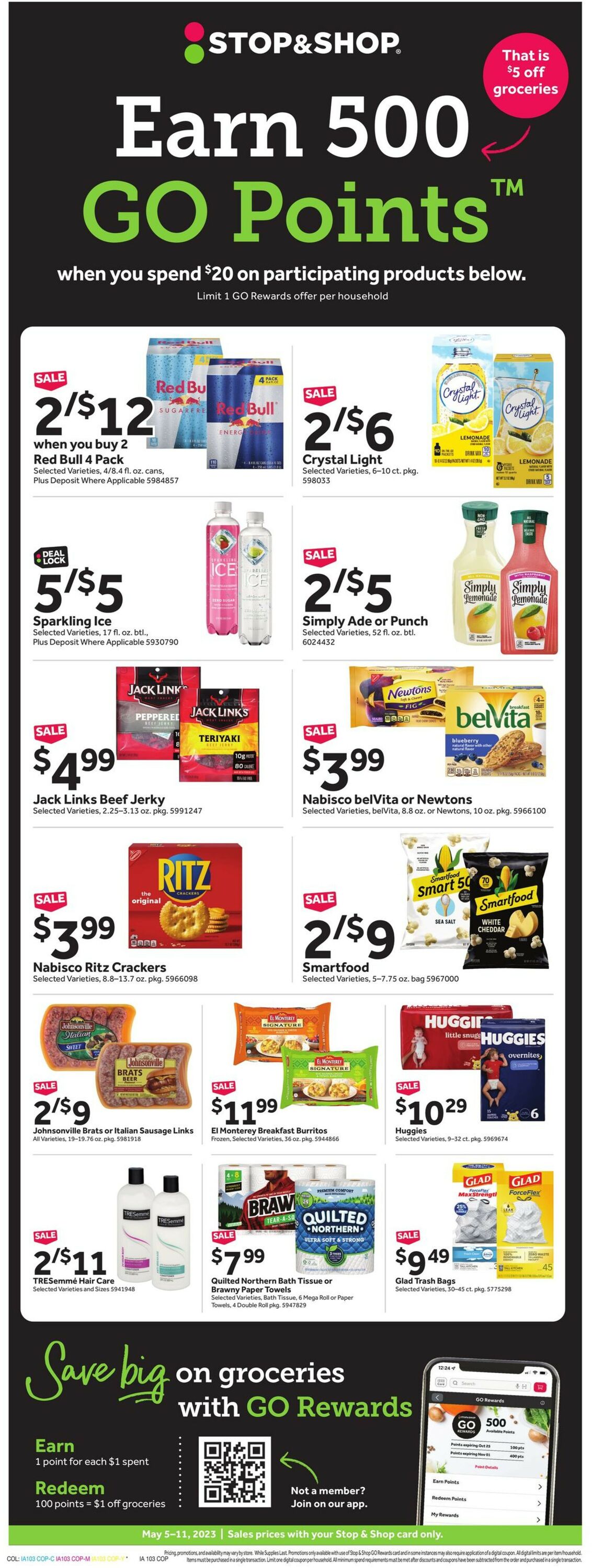 Stop and Shop Ad from 05/05/2023