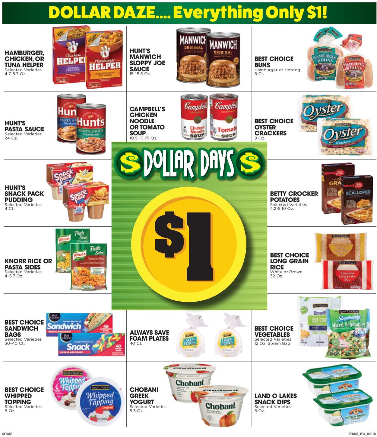 Sunshine Foods Ad from 10/21/2020