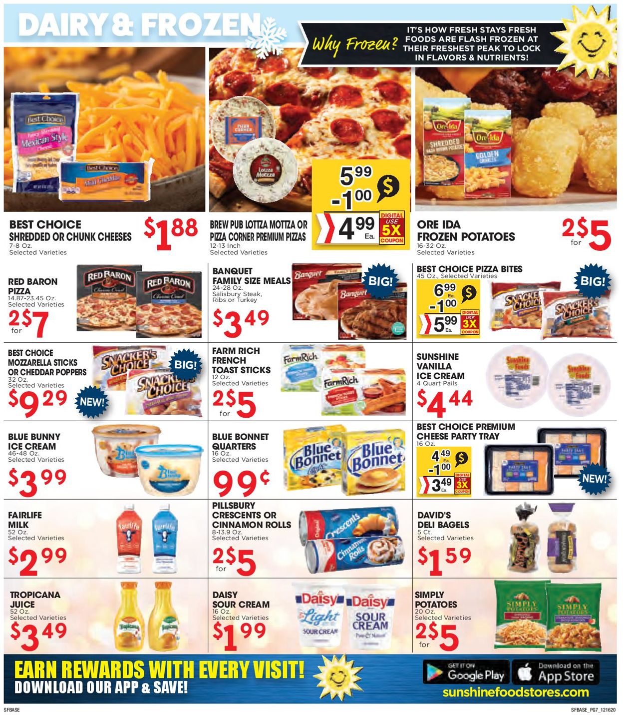 Sunshine Foods Ad from 12/16/2020