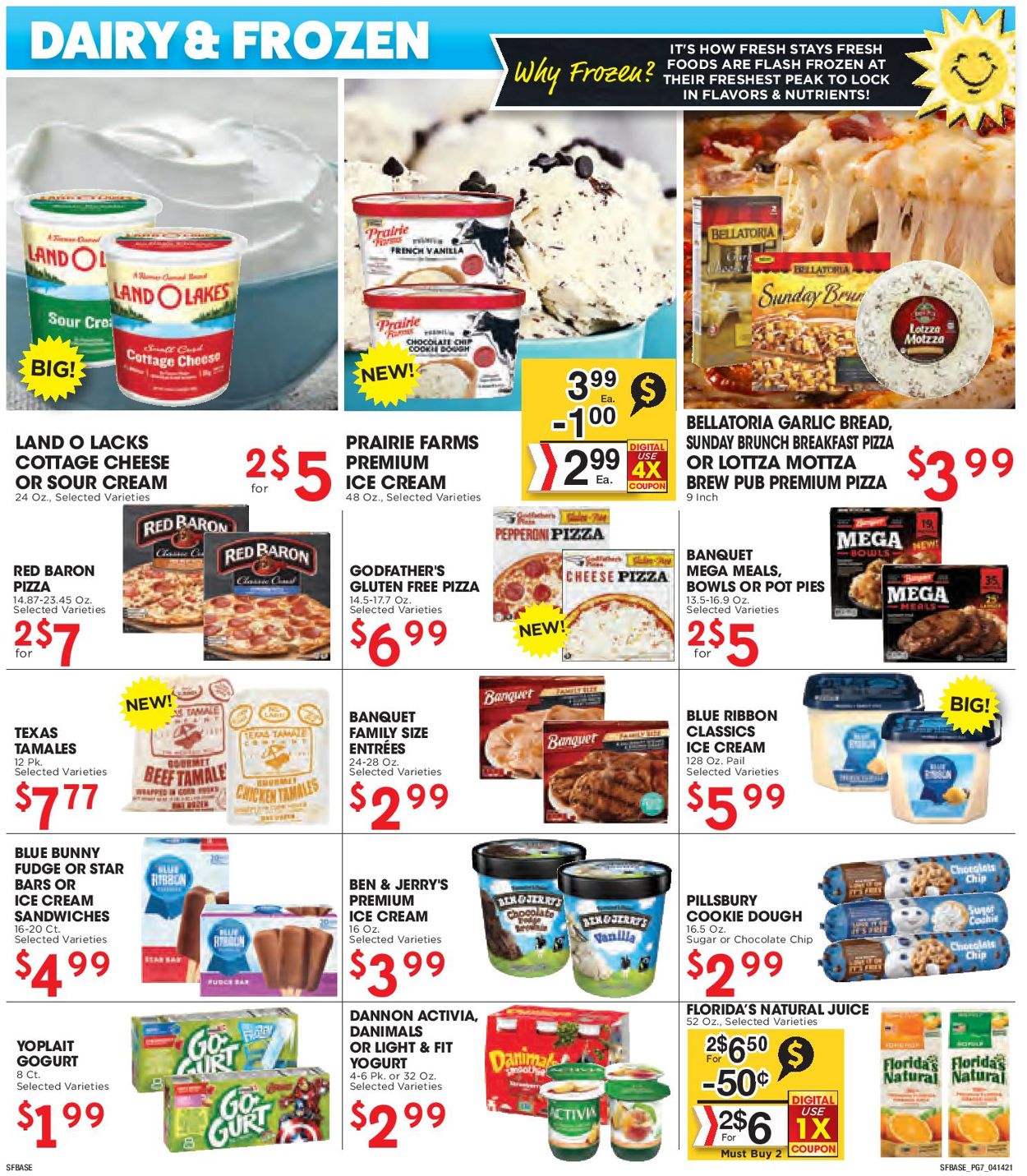 Sunshine Foods Ad from 04/14/2021