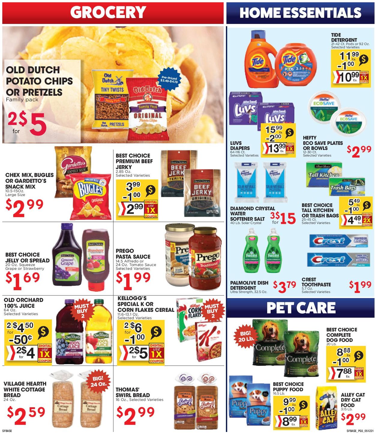 Sunshine Foods Ad from 05/12/2021
