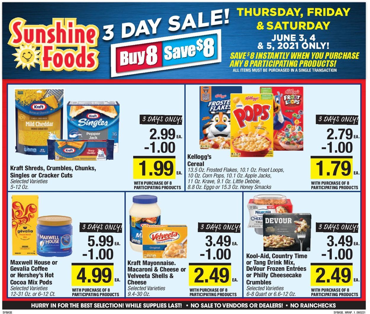 Sunshine Foods Ad from 06/02/2021
