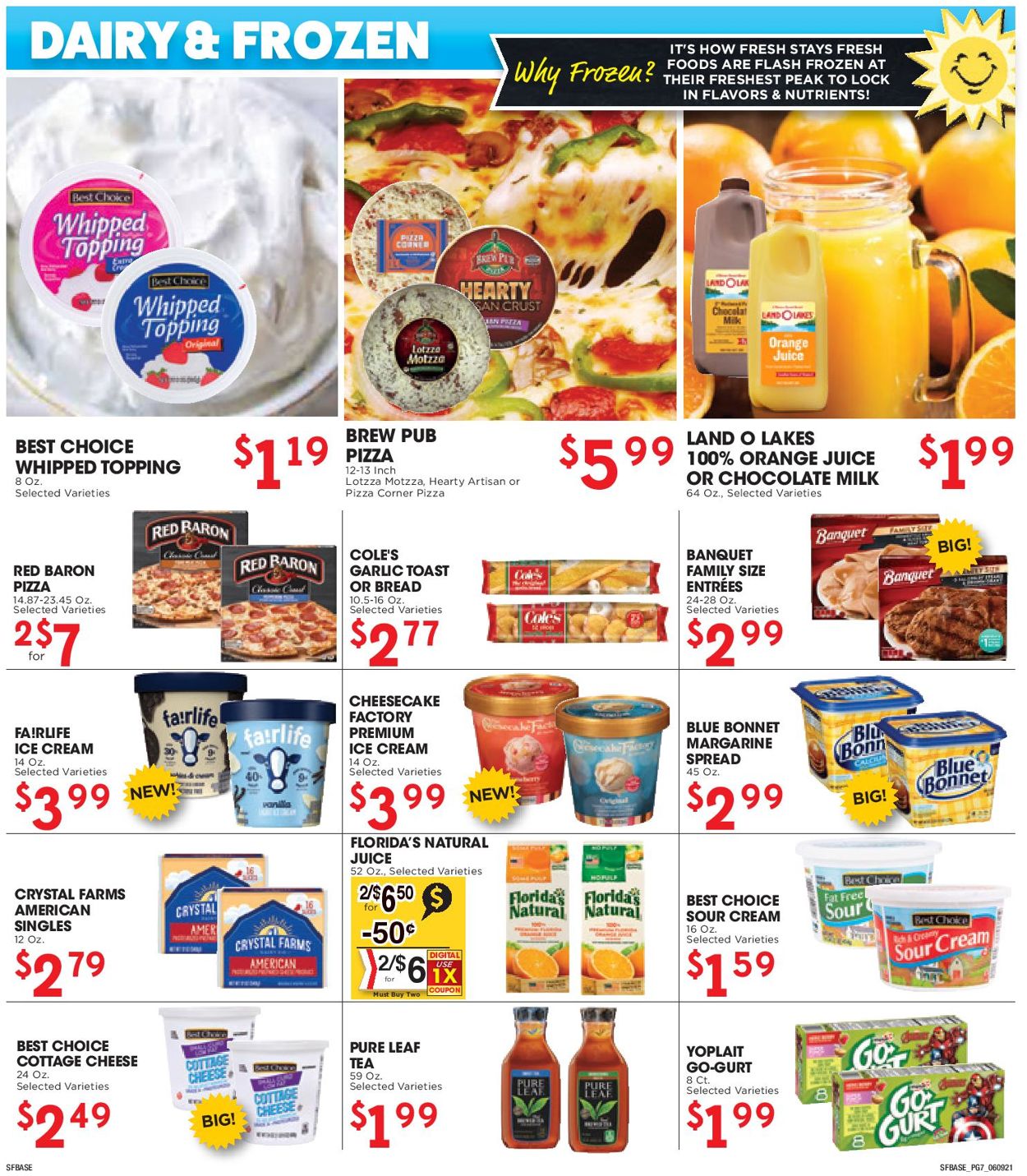 Sunshine Foods Ad from 06/09/2021
