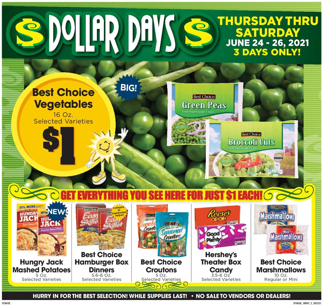 Sunshine Foods Ad from 06/23/2021