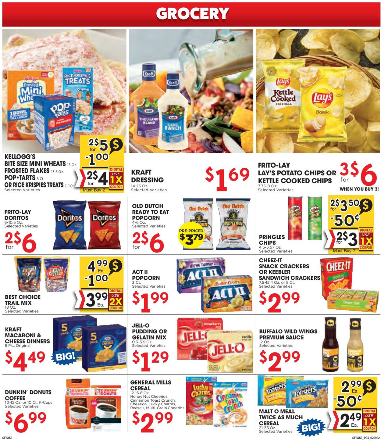 Sunshine Foods Ad from 02/09/2022