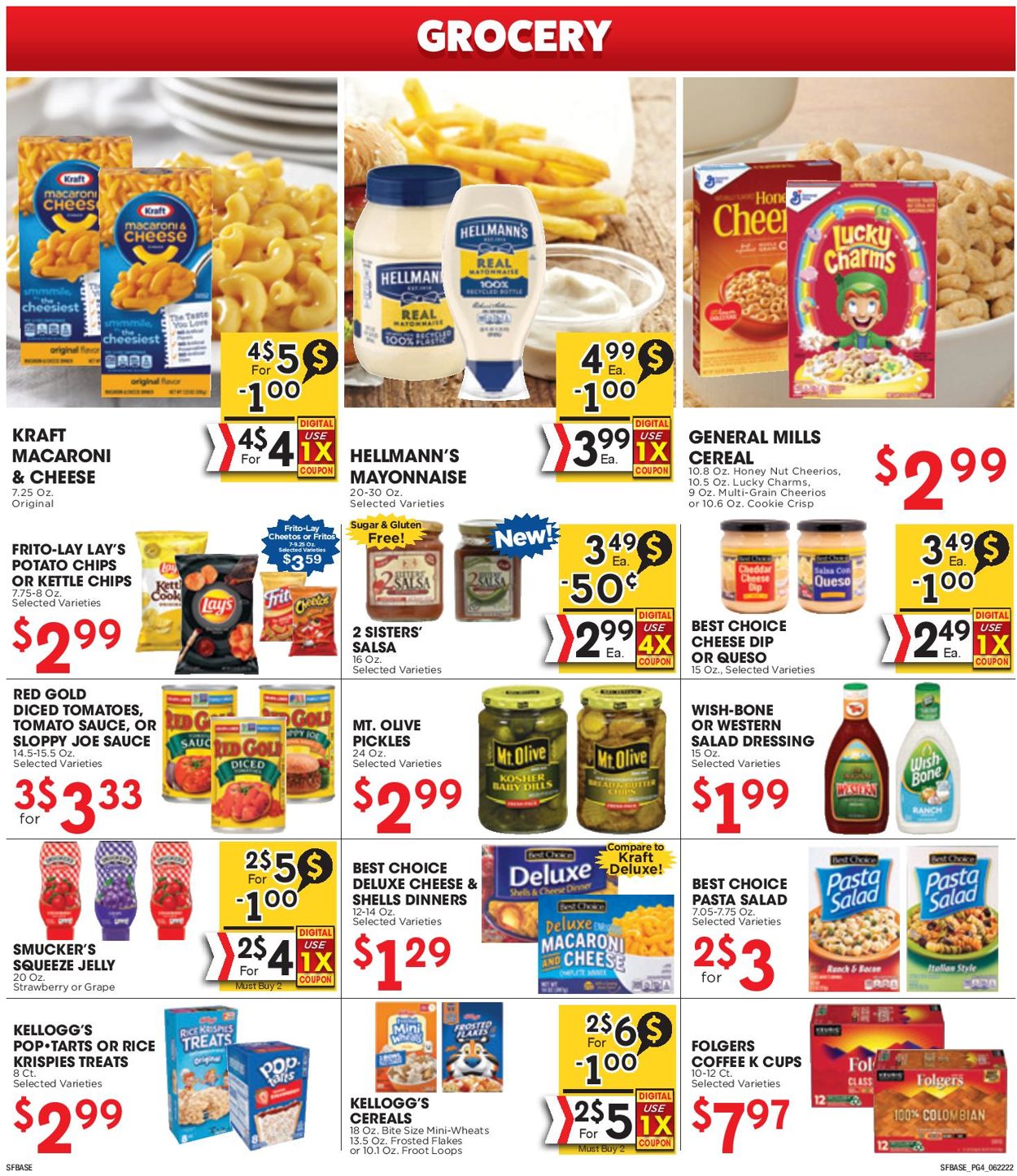 Sunshine Foods Ad from 06/22/2022