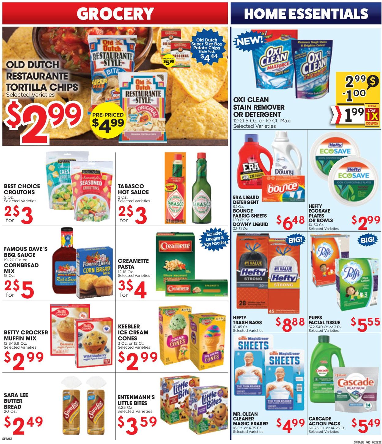 Sunshine Foods Ad from 06/22/2022