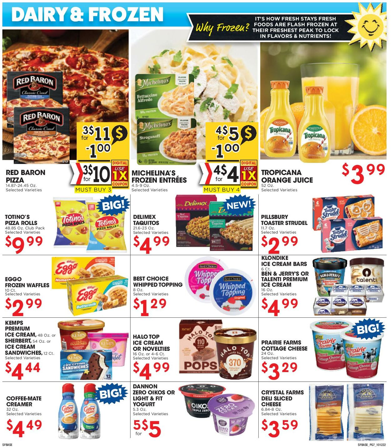 Sunshine Foods Ad from 10/12/2022