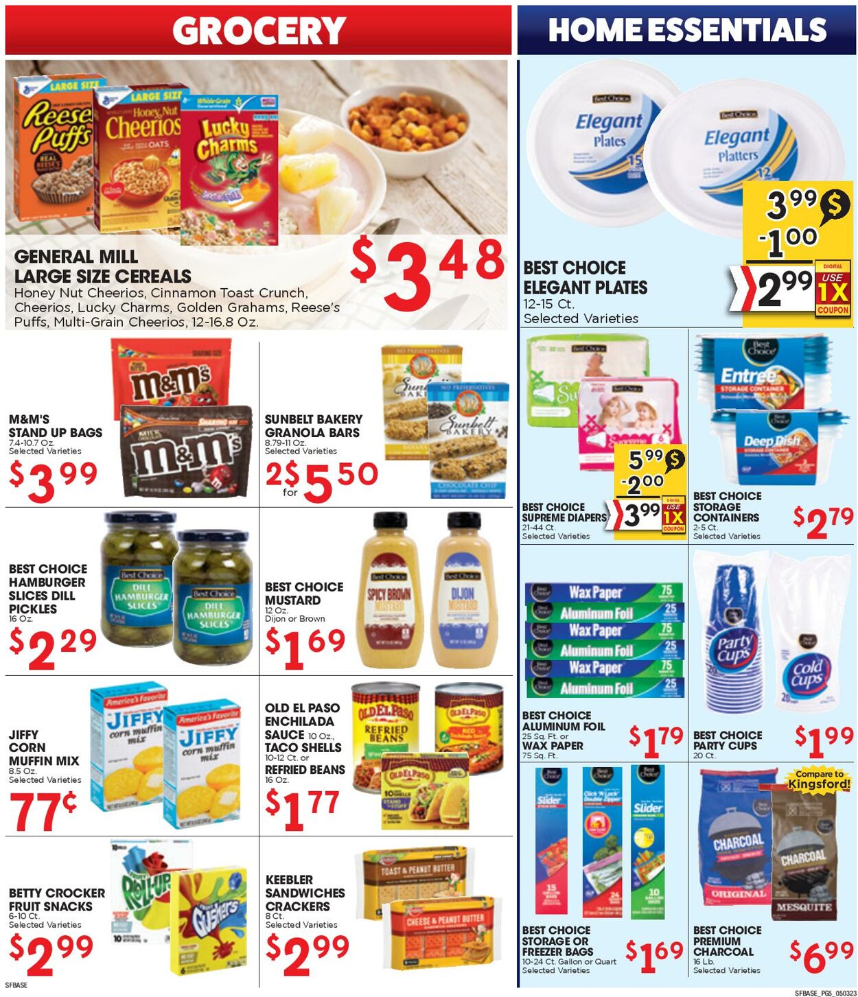 Sunshine Foods Ad from 05/03/2023