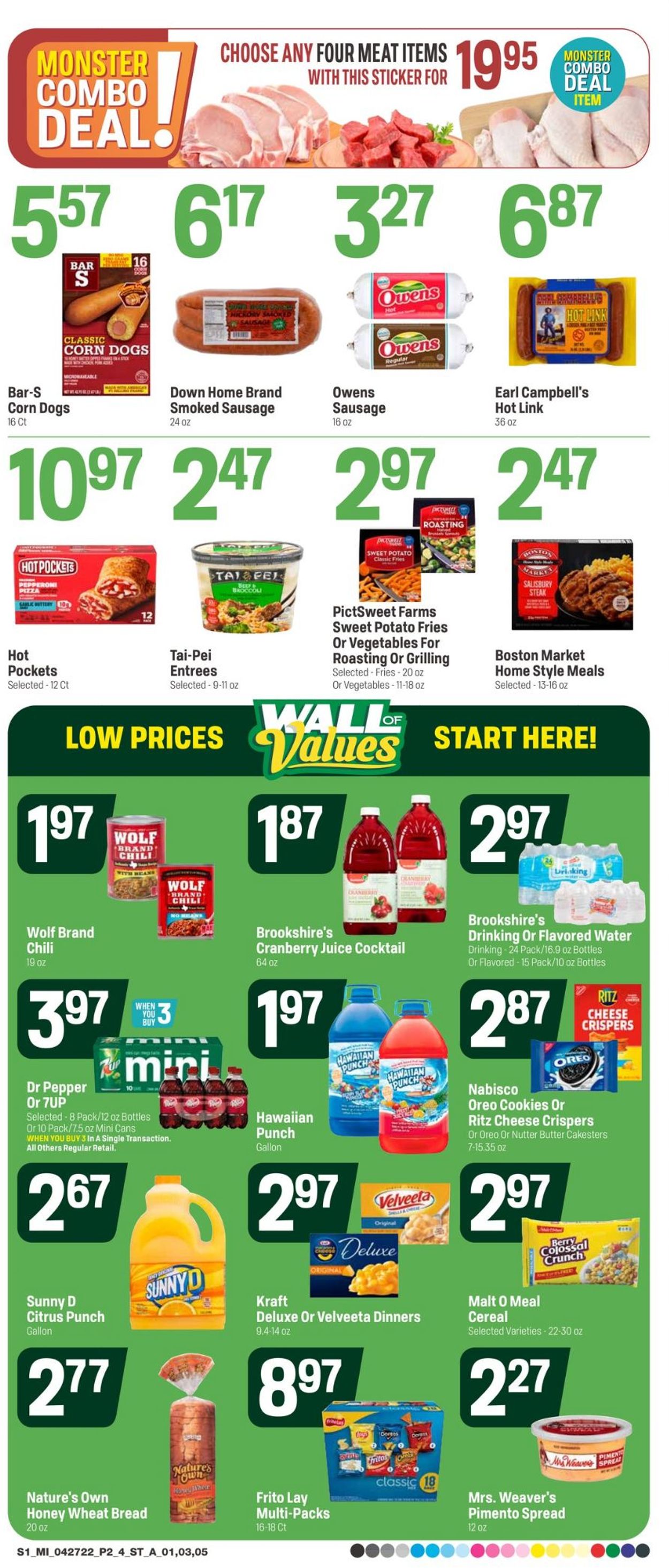 Super 1 Foods Ad from 04/27/2022