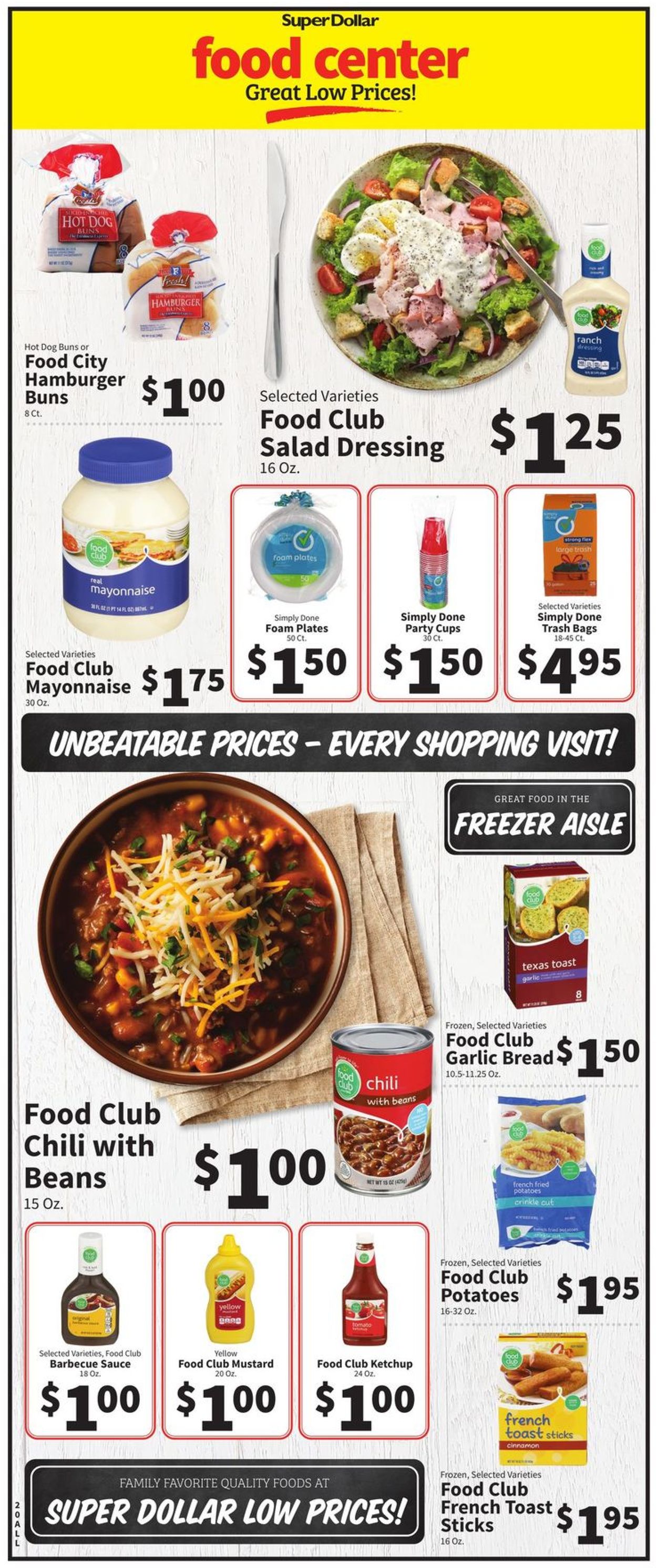 Super Dollar Food Center Ad from 09/15/2021