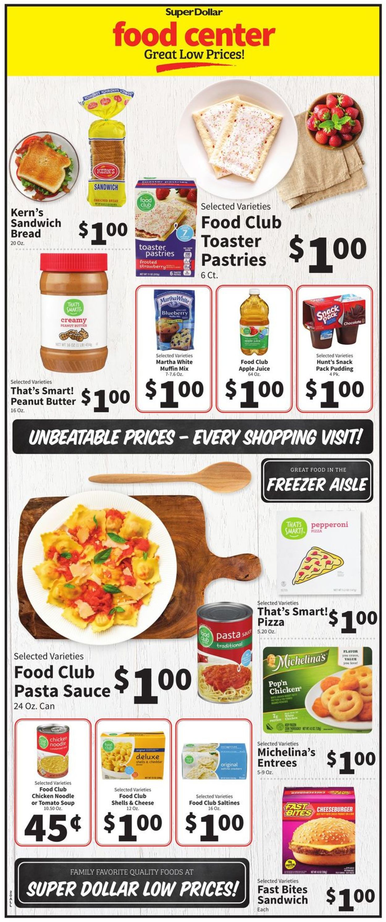 Super Dollar Food Center Ad from 10/13/2021